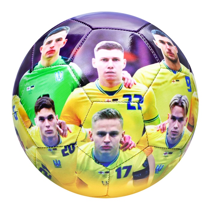 М'яч футбольний "Україна" EV3152-1 оптом
